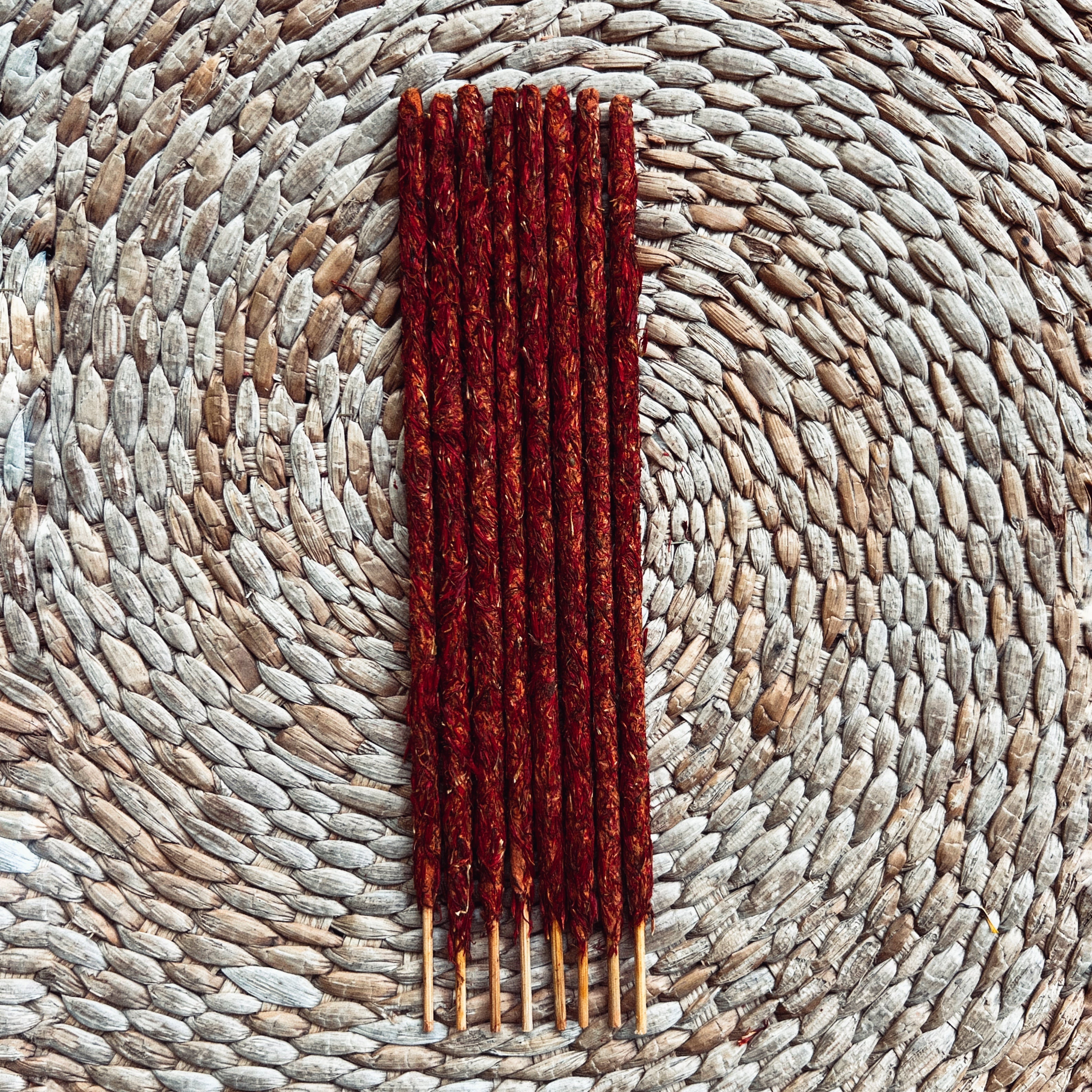Saffron Flower | 8 Sacred Natural Incense Sticks |