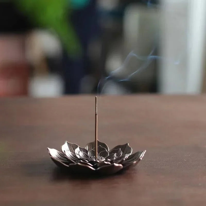 Porous Lotus Incense Holder | Zen Incense Burner Tray