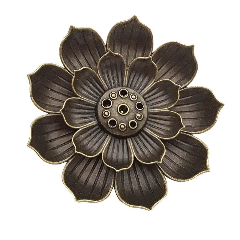 Porous Lotus Incense Holder | Zen Incense Burner Tray